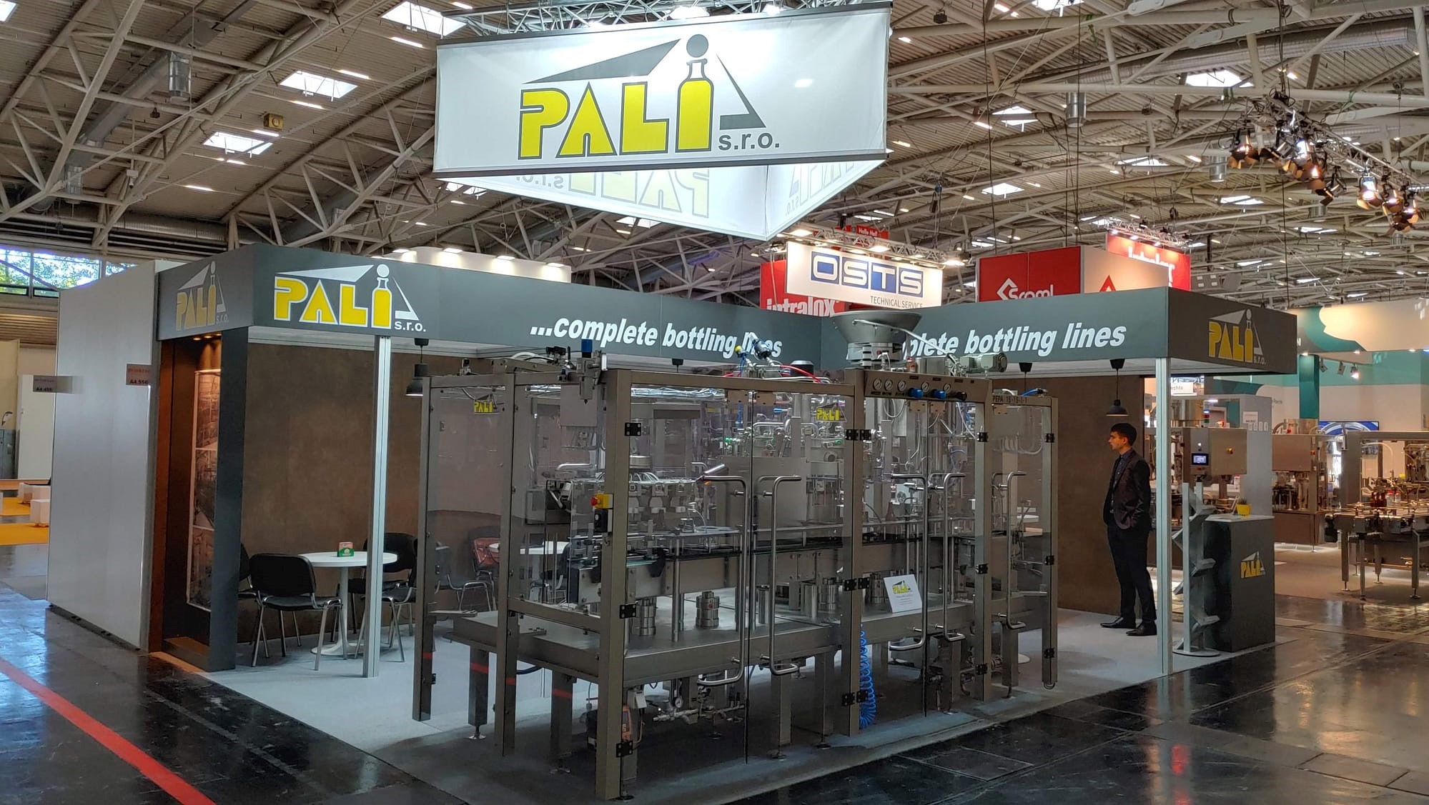 Automatic Filling, Labelling, Capping, and Bottling Lines By Pali